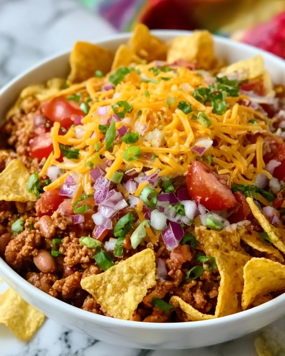 Fritos Chili Cheese Salad Recipe - Recipe Image