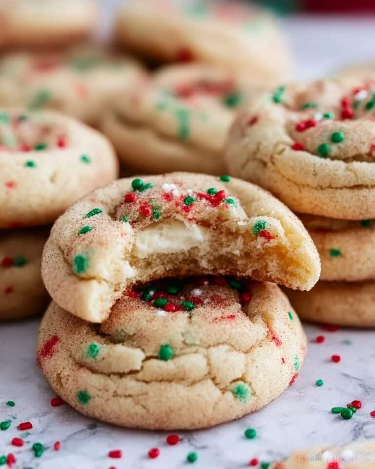 Christmas Cheesecake Snickerdoodles Recipe