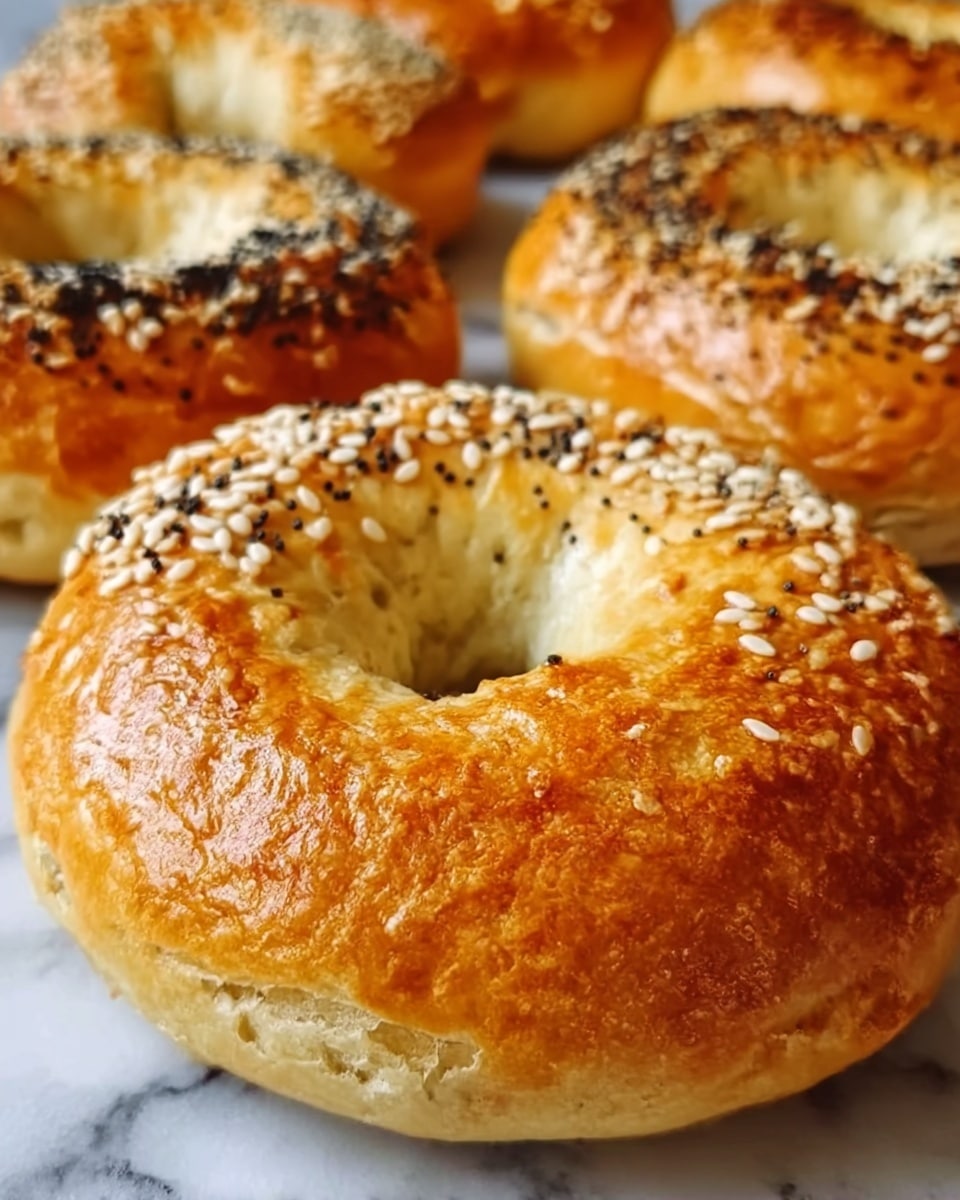 Easy Homemade Greek Yogurt Bagels Recipe - Recipe Image