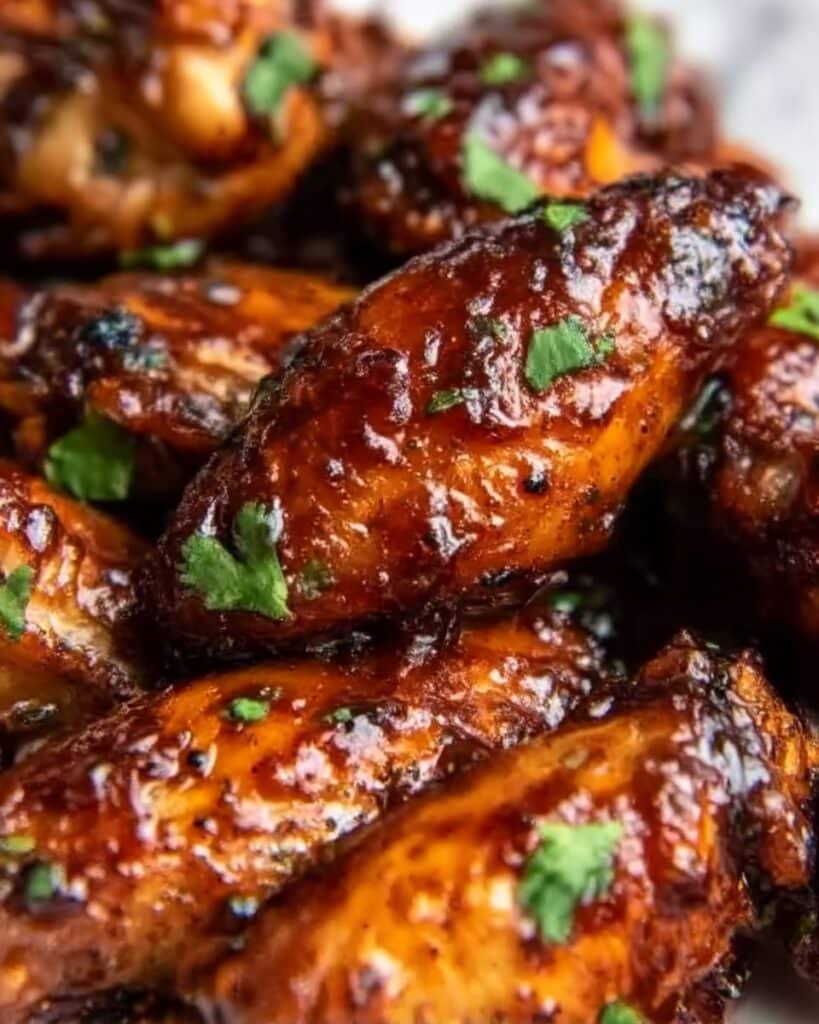 Honey Garlic Jerk Chicken Wings (Air Fried & Gluten Free) Recipe