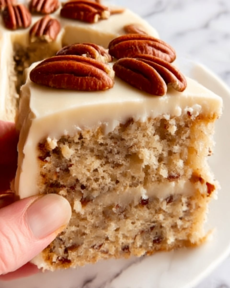 Butter Pecan Cake Recipe - Recipe Image