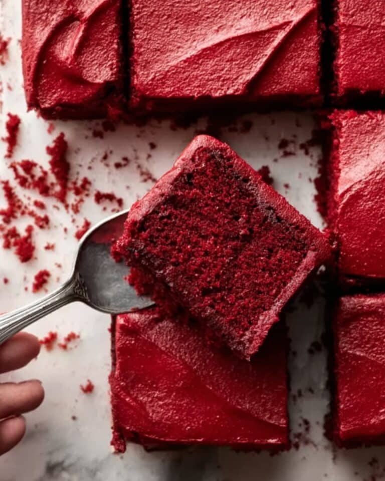 Red Velvet Brownies with Cream Cheese Swirl Recipe