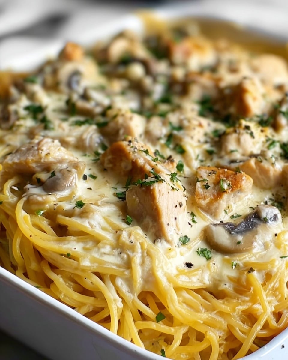 Easy Chicken Tetrazzini Recipe - Recipe Image