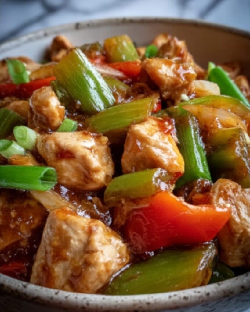 Chinese Chicken Cabbage Stir-Fry Recipe