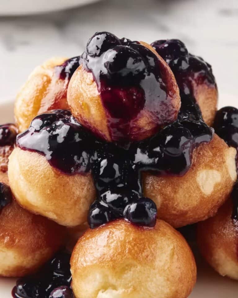 Baked Blueberry Fritter Bites Recipe