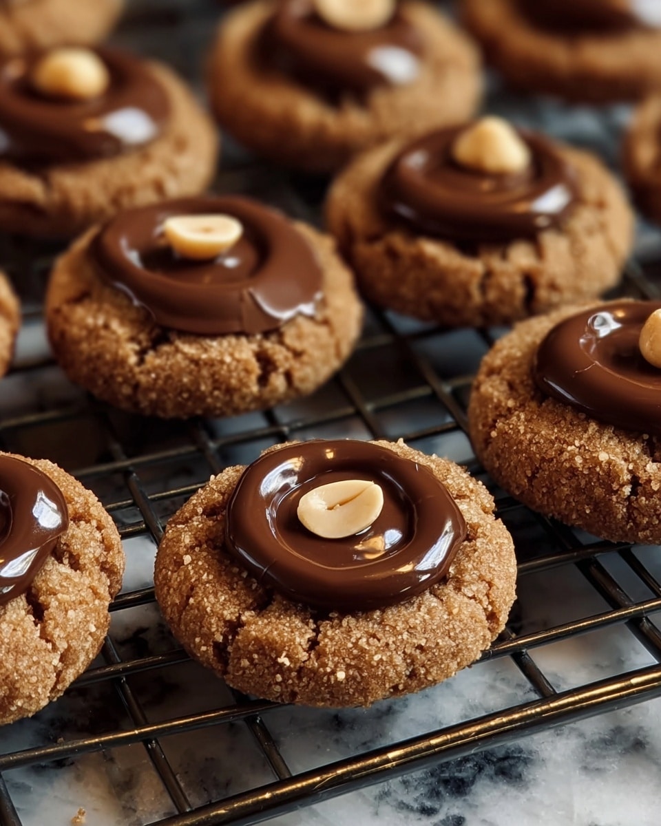 Chocolate Hazelnut Cream Thumbprints Recipe - Recipe Image