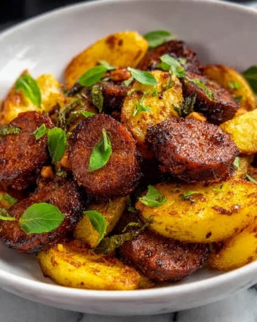 Hearty Smoked Sausage and Potatoes Skillet Recipe