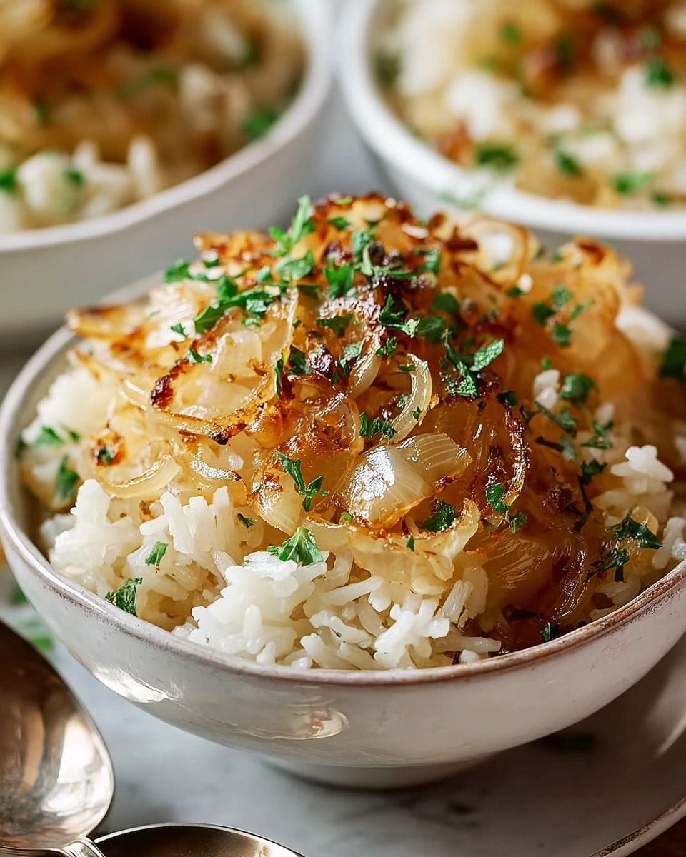 French Onion Soup Rice Recipe - Recipe Image