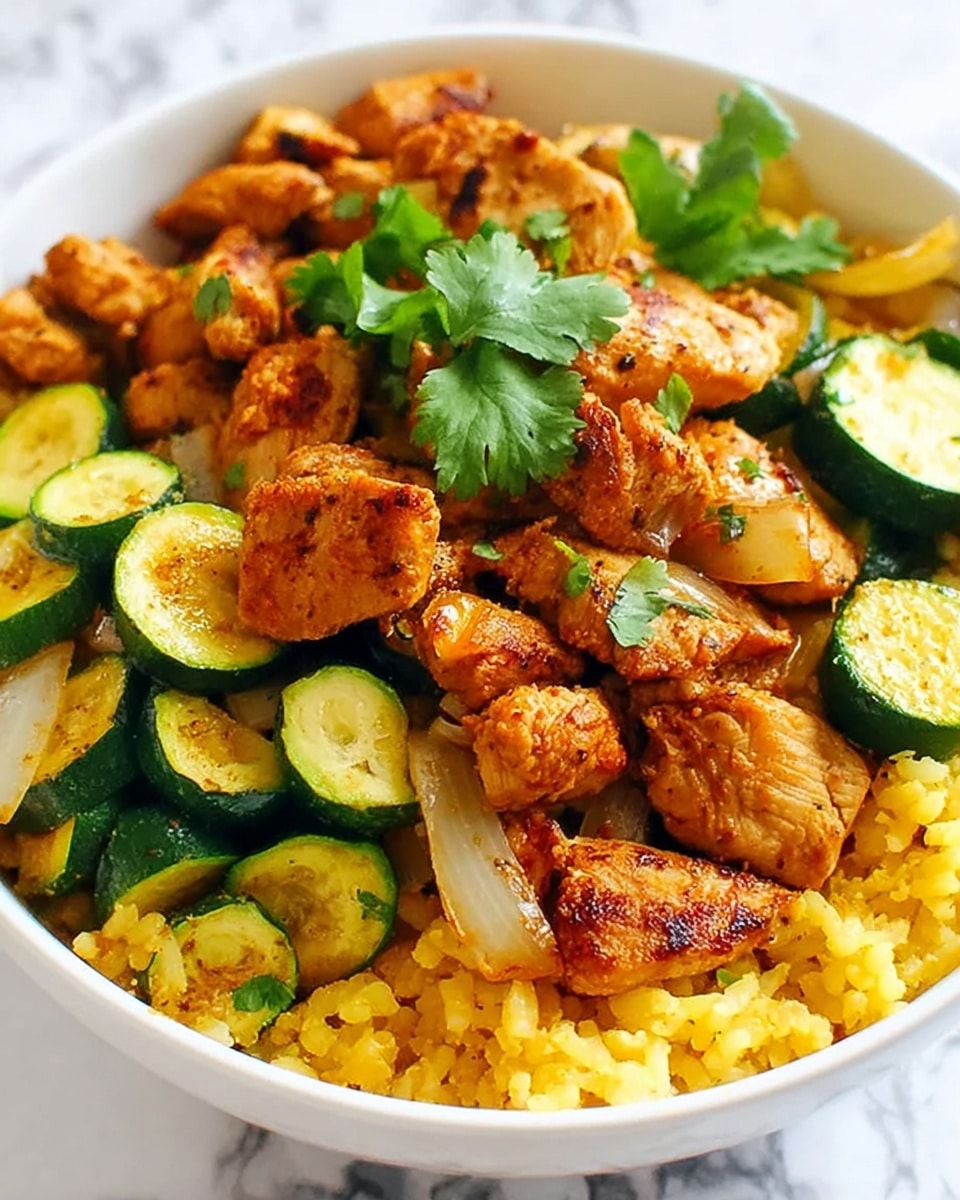 Easy Baked Chicken and Zucchini Recipe - Recipe Image