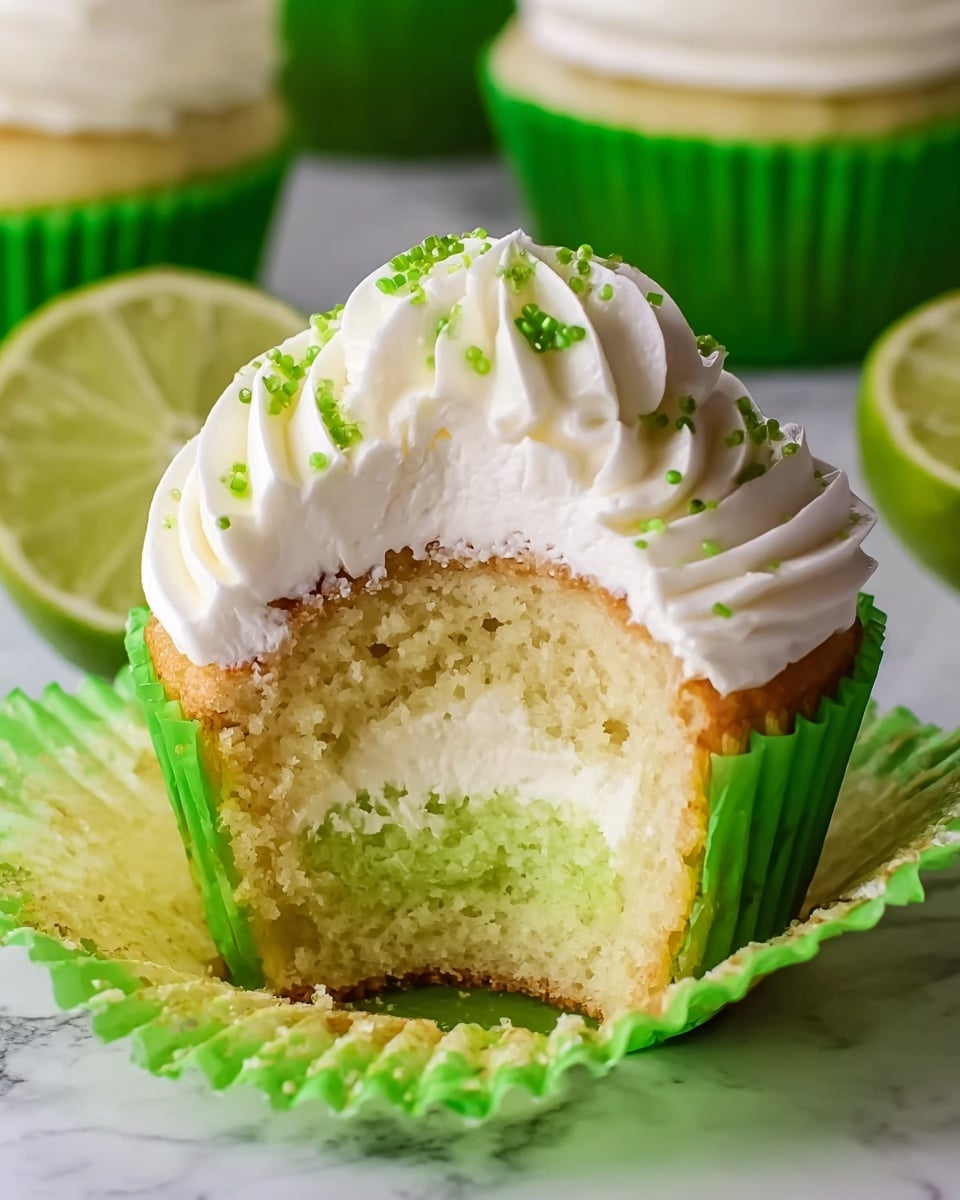 Key Lime Cupcakes Recipe - Recipe Image
