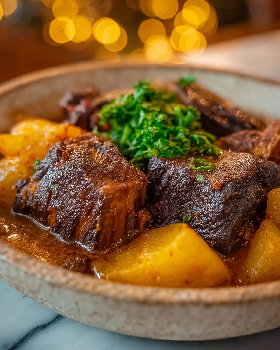 Amish Farmhouse Beef and Potato Casserole Recipe - Recipe Image