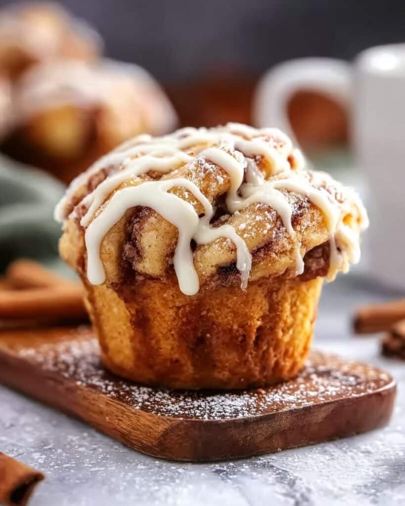 Cinnamon Roll Muffins Recipe