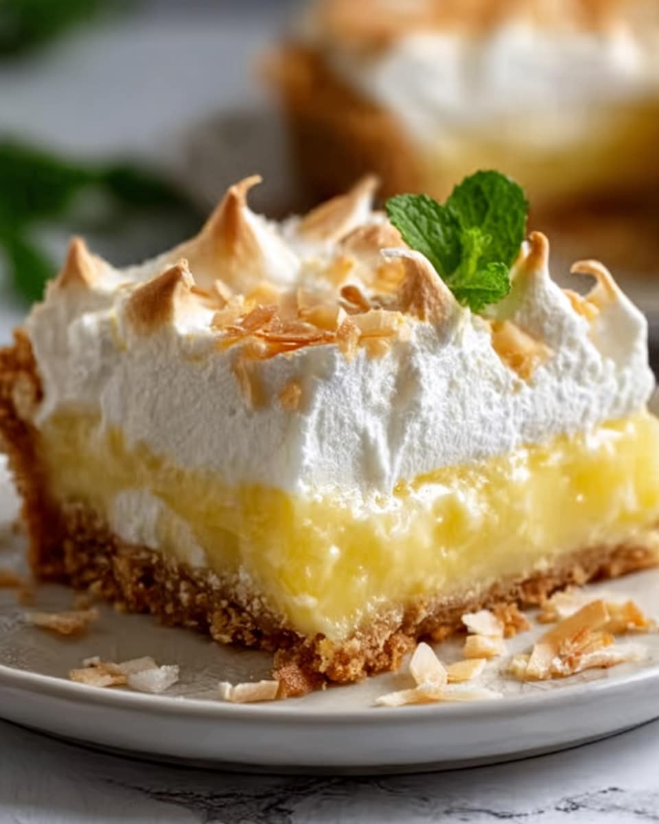 Pineapple Coconut Cheesecake Bars Recipe - Recipe Image