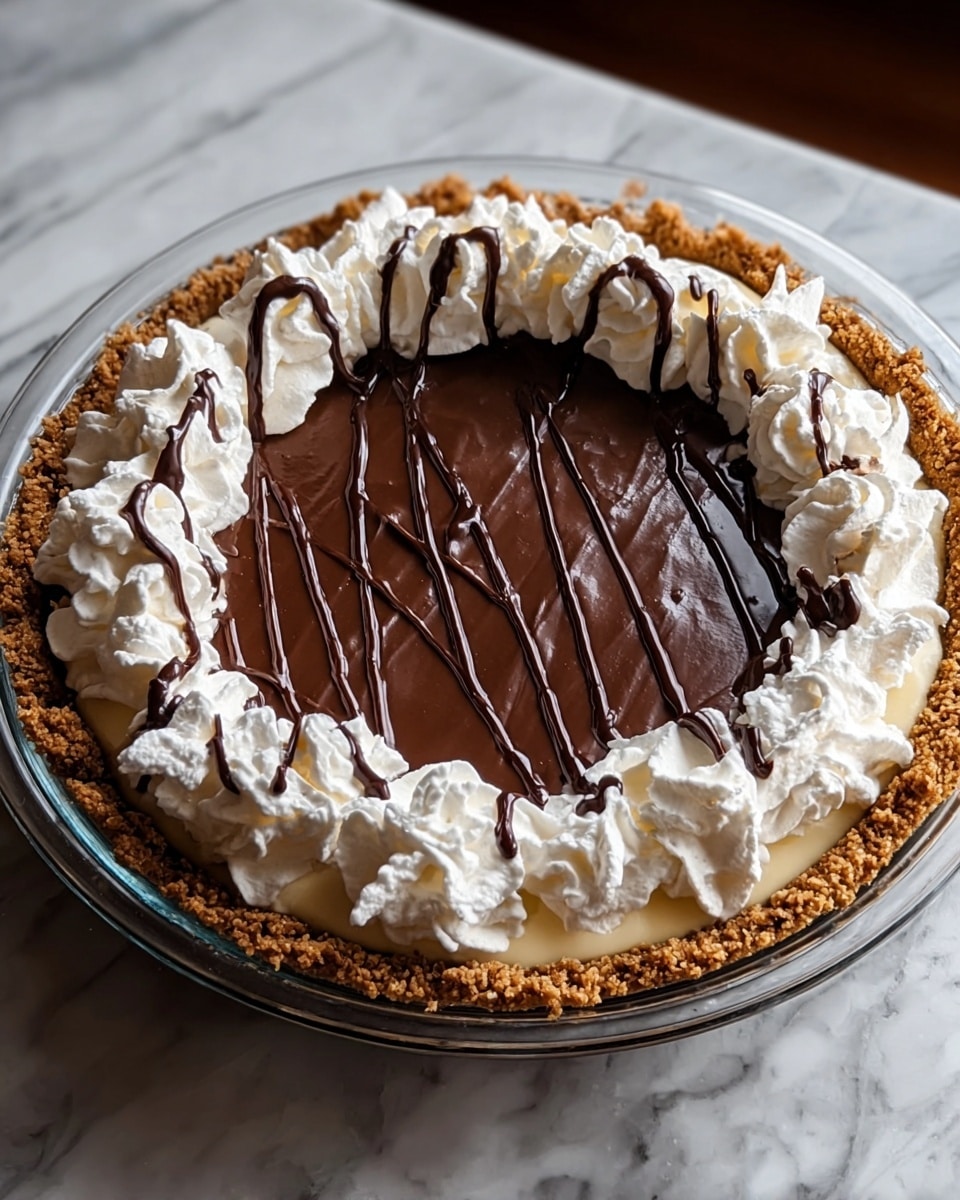 Hot Fudge Peanut Butter Pie: A Decadent Dessert for Peanut Butter Lovers Recipe - Recipe Image