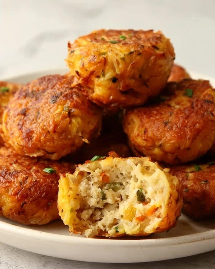 Tofu and Vegetable Patties Recipe