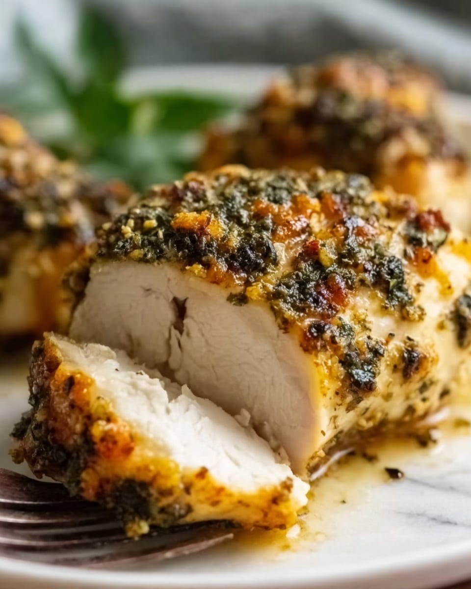 Crispy Lemon-Thyme Crusted Roasted Chicken Recipe - Recipe Image