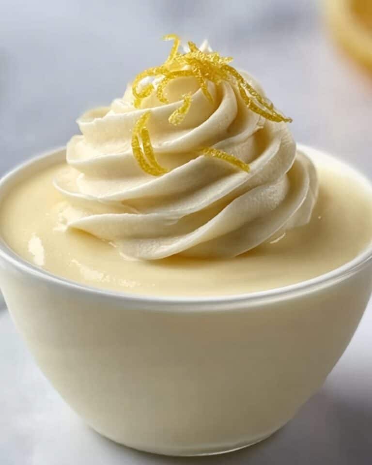 Creamy Lemon Mousse Recipe