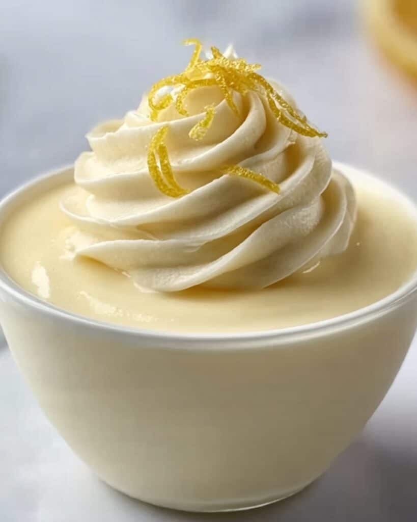 Creamy Lemon Mousse Recipe