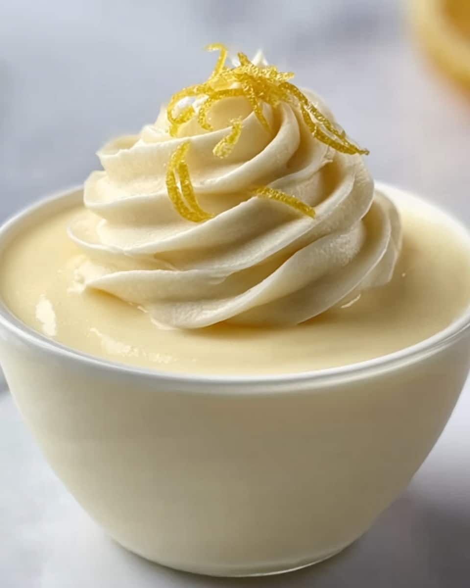 Creamy Lemon Mousse Recipe - Recipe Image