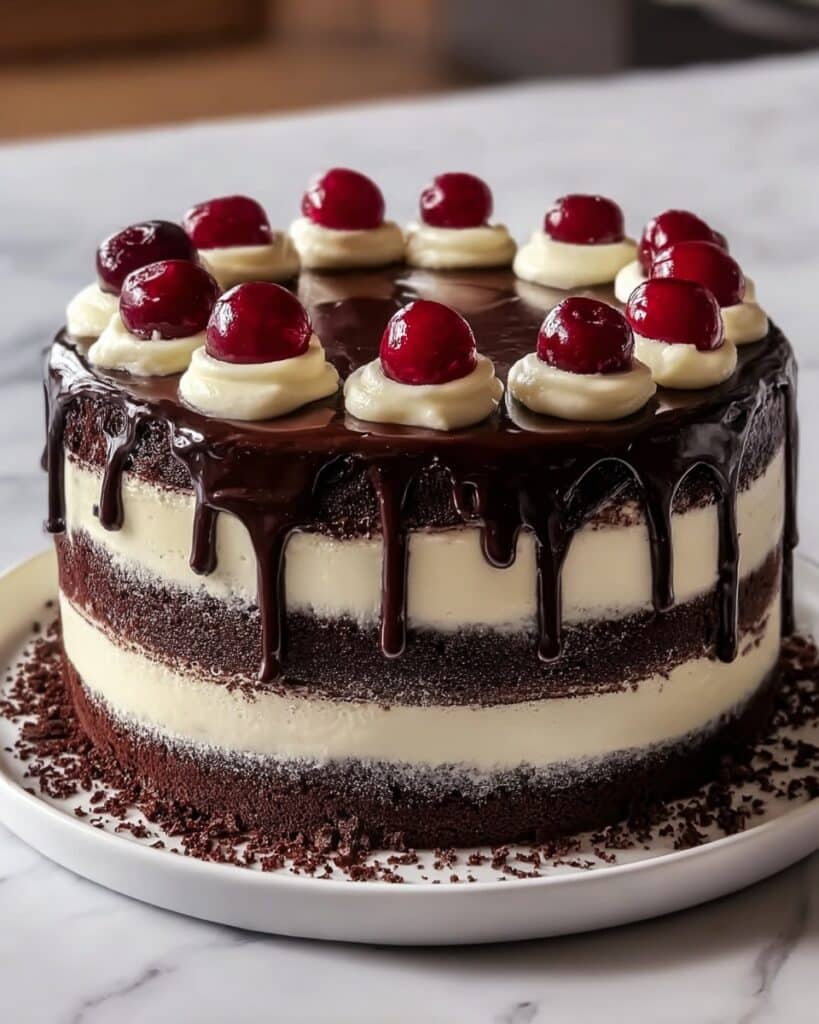 Black Forest Cake Recipe