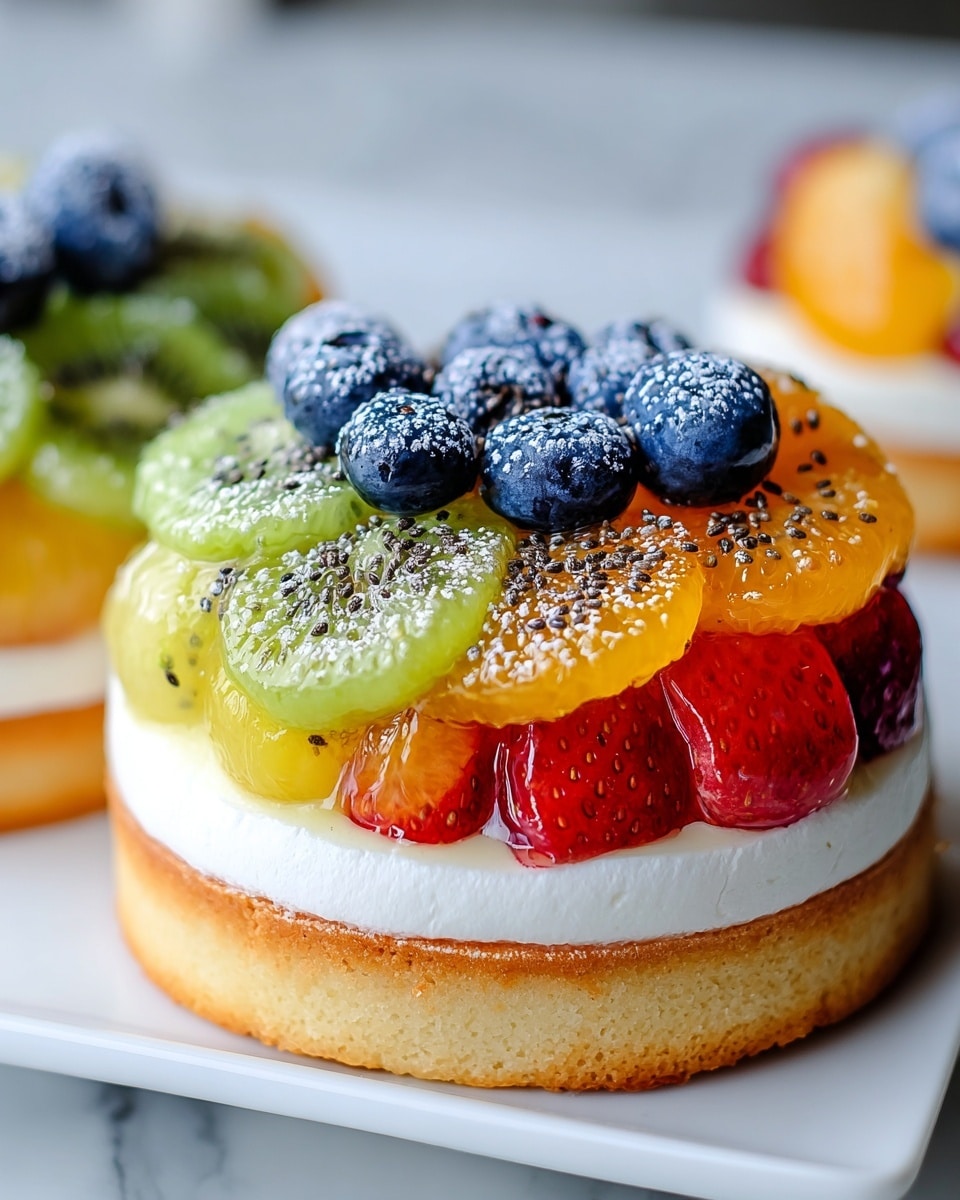 Healthy Bagel Fruit Pizzas for Kids Recipe - Recipe Image