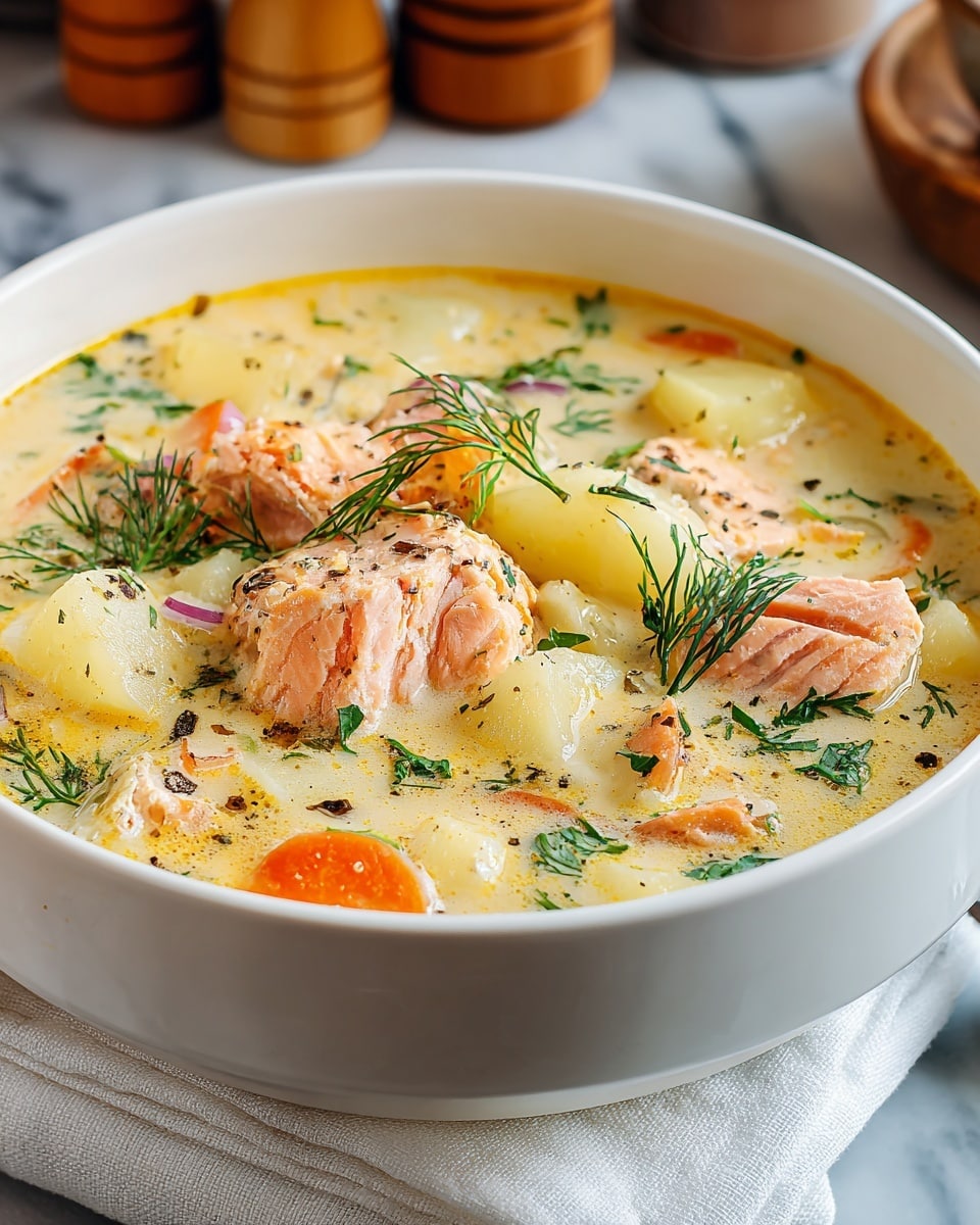 Finnish Salmon Soup Recipe - Recipe Image