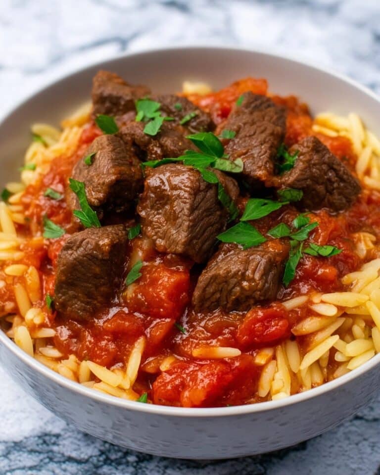 Giouvetsi: Greek Beef Stew with Orzo Recipe