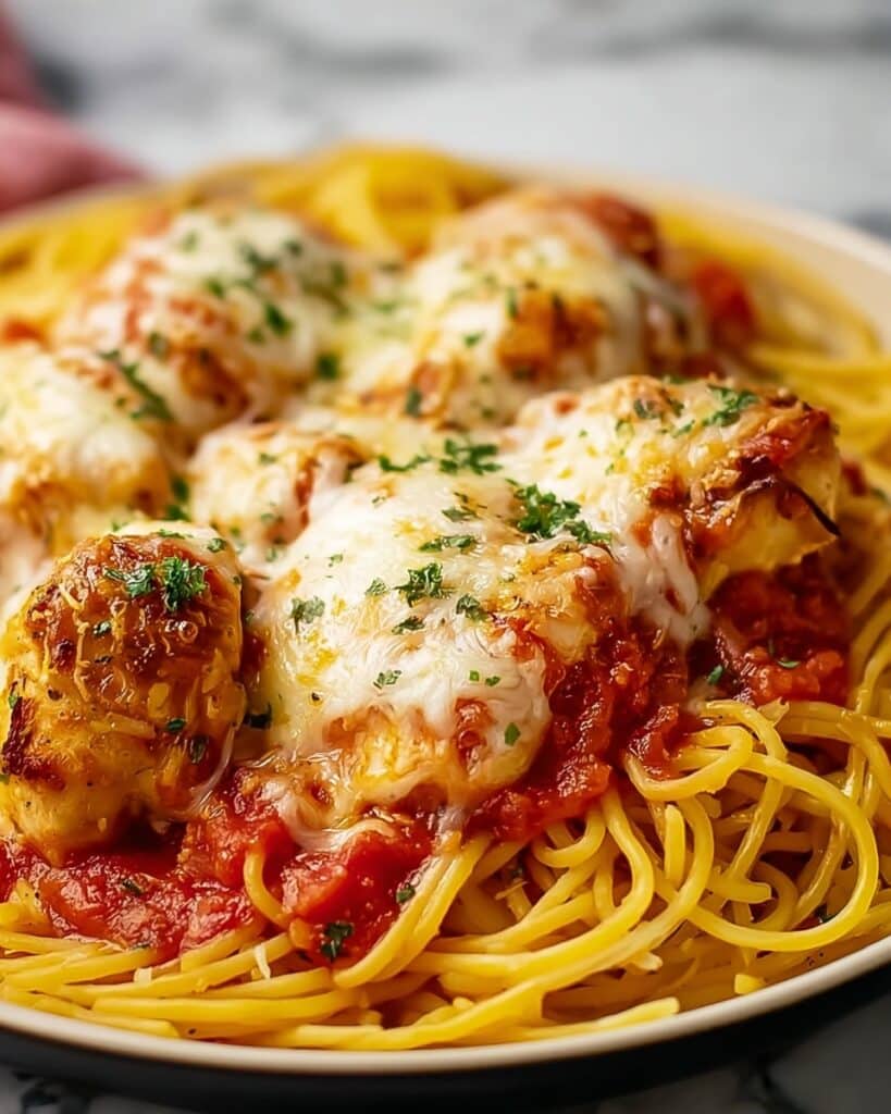 One-Pot Chicken Parmesan Pasta Recipe