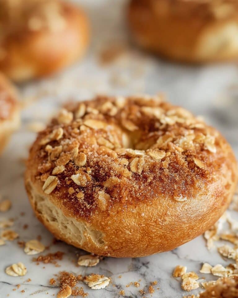 Sourdough Cinnamon Crunch Bagels Recipe