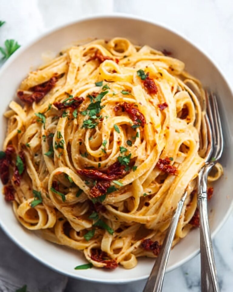 Vegan Creamy Sun-Dried Tomato Pasta Recipe