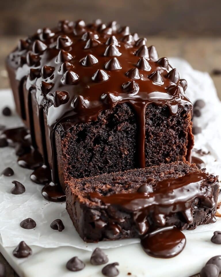 Hot Fudge Brownie Bread Recipe