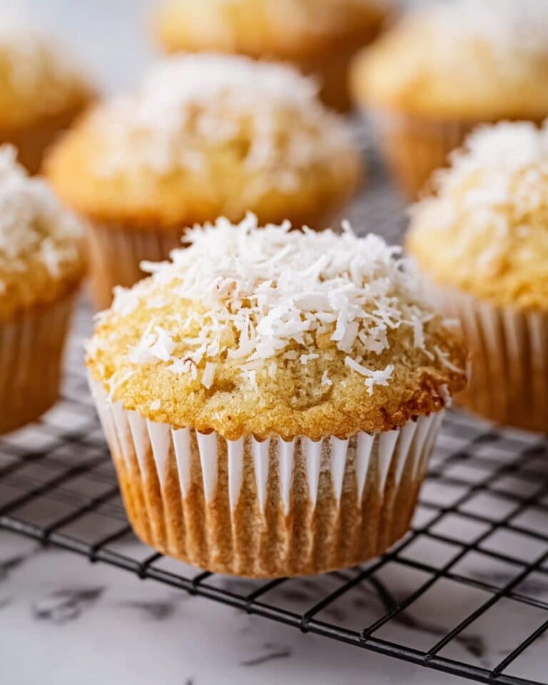 Lemon Coconut Muffins Recipe