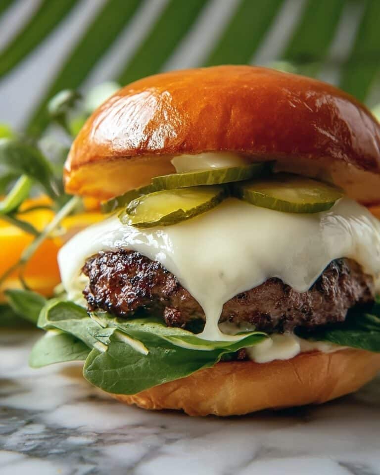 Citrus Herb Caprese Burgers Recipe