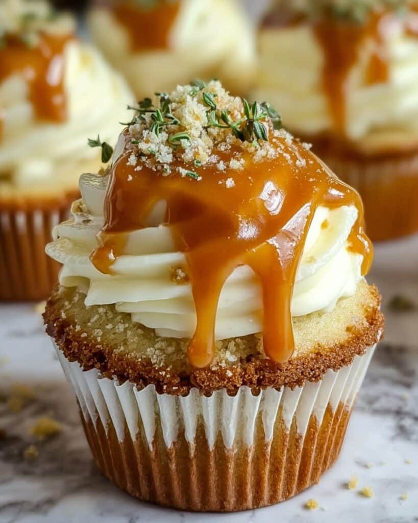 Salted Caramel Cream Cheese Cupcakes Recipe