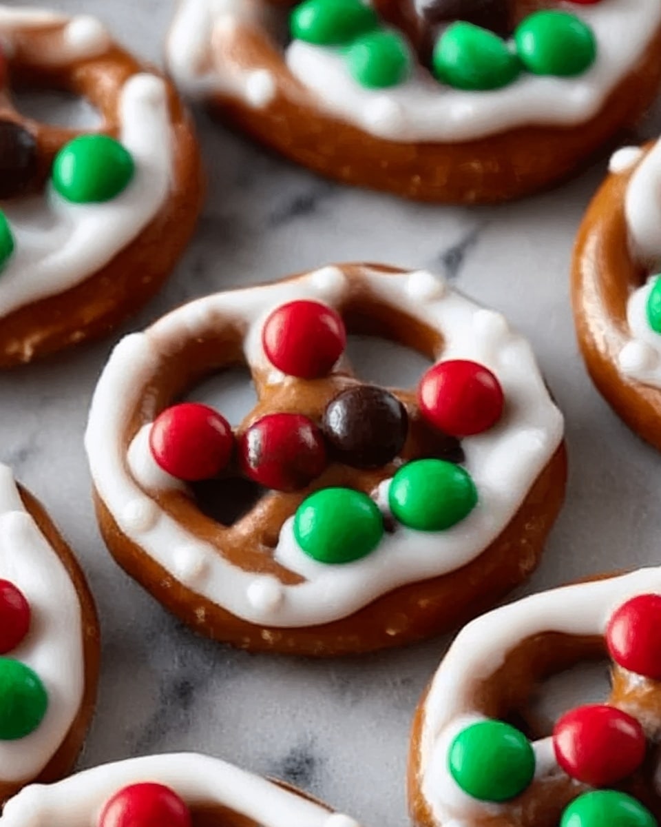 Christmas Pretzel Hugs Recipe - Recipe Image
