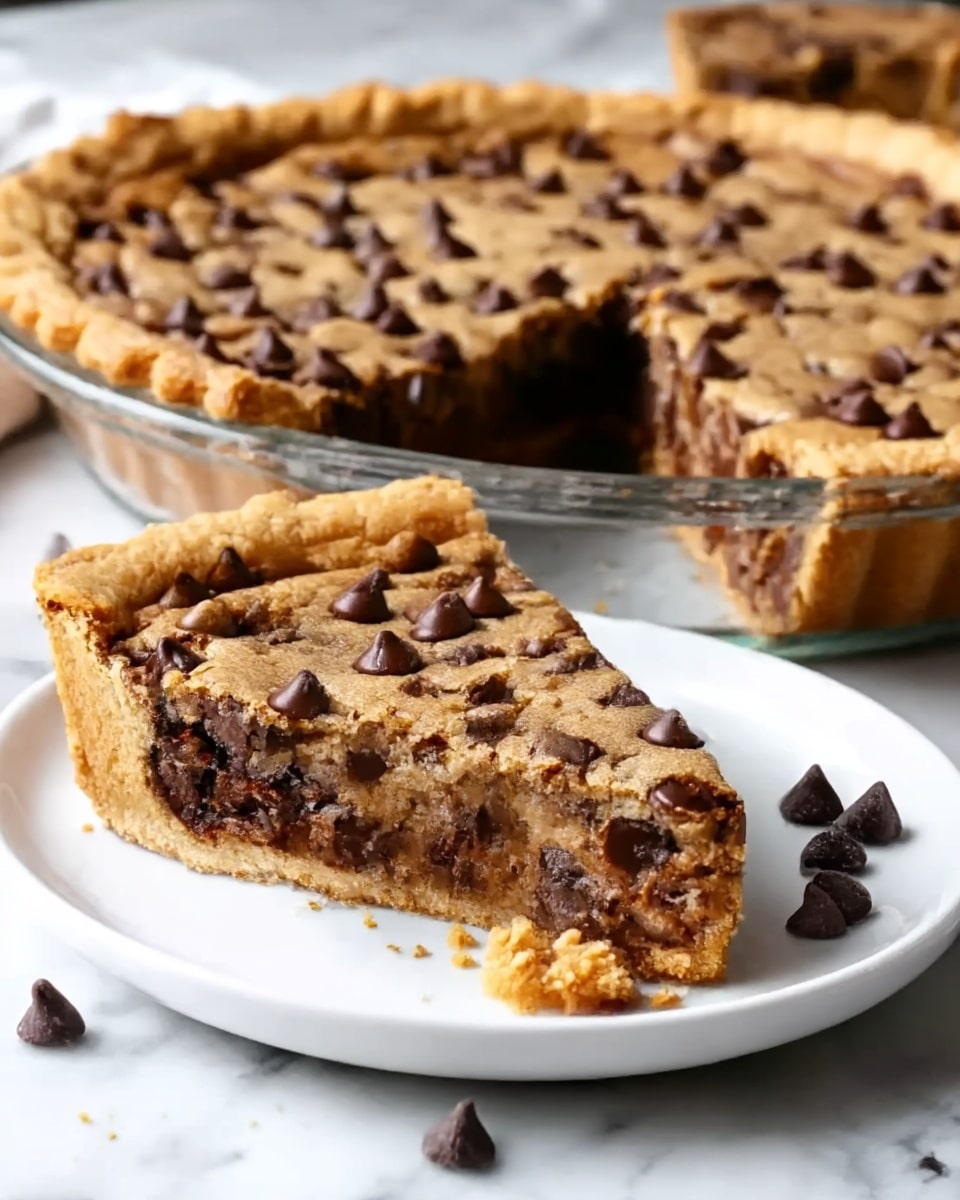 Deep Dish Cookie Pie Recipe - Recipe Image