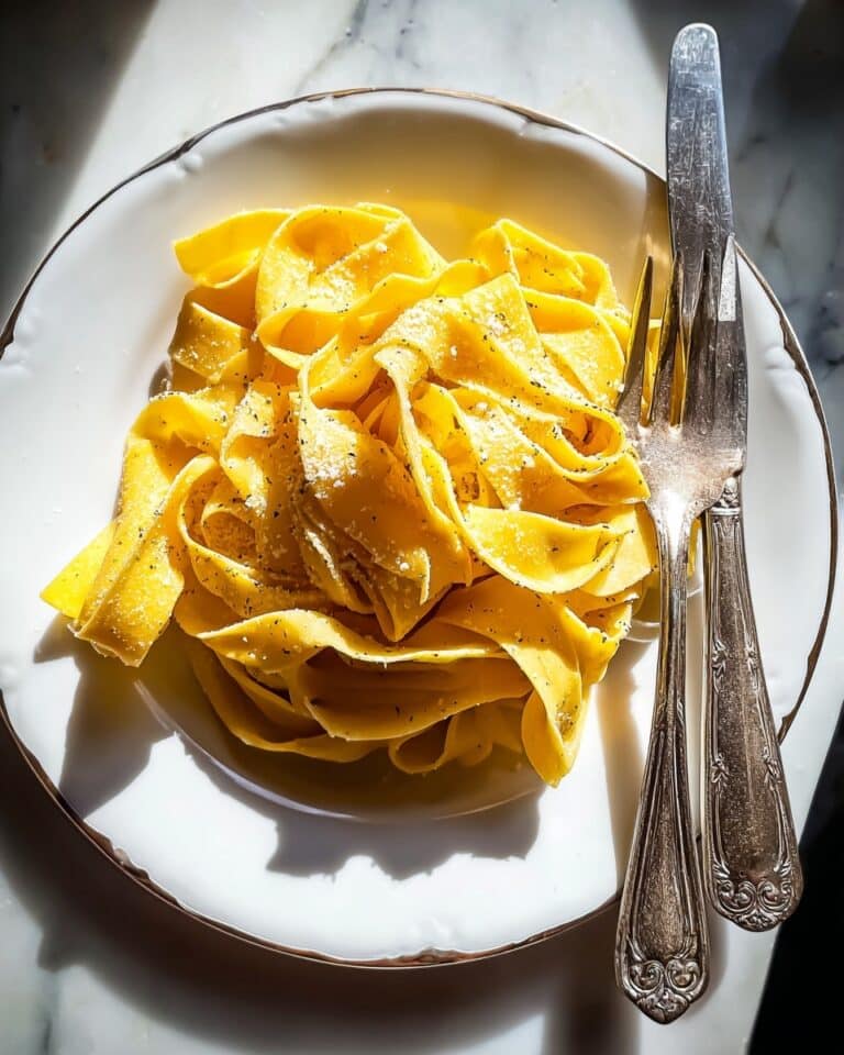 Pappardelle al Limone Recipe