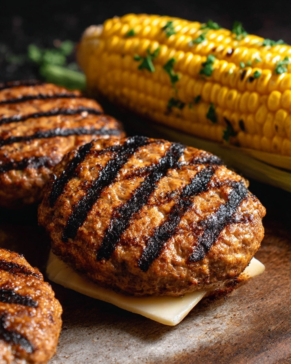 Chipotle Cheddar Chicken Burgers Recipe - Recipe Image
