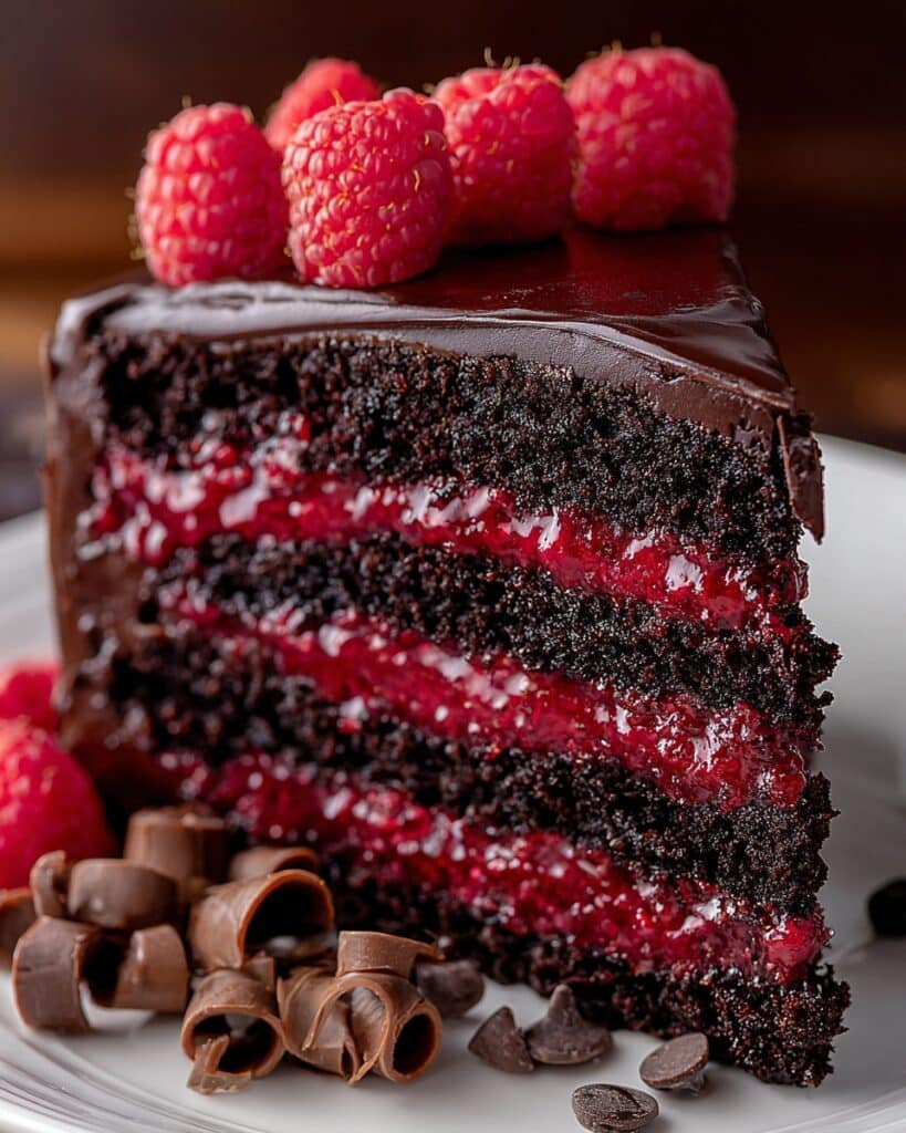 Chocolate Raspberry Cake Recipe