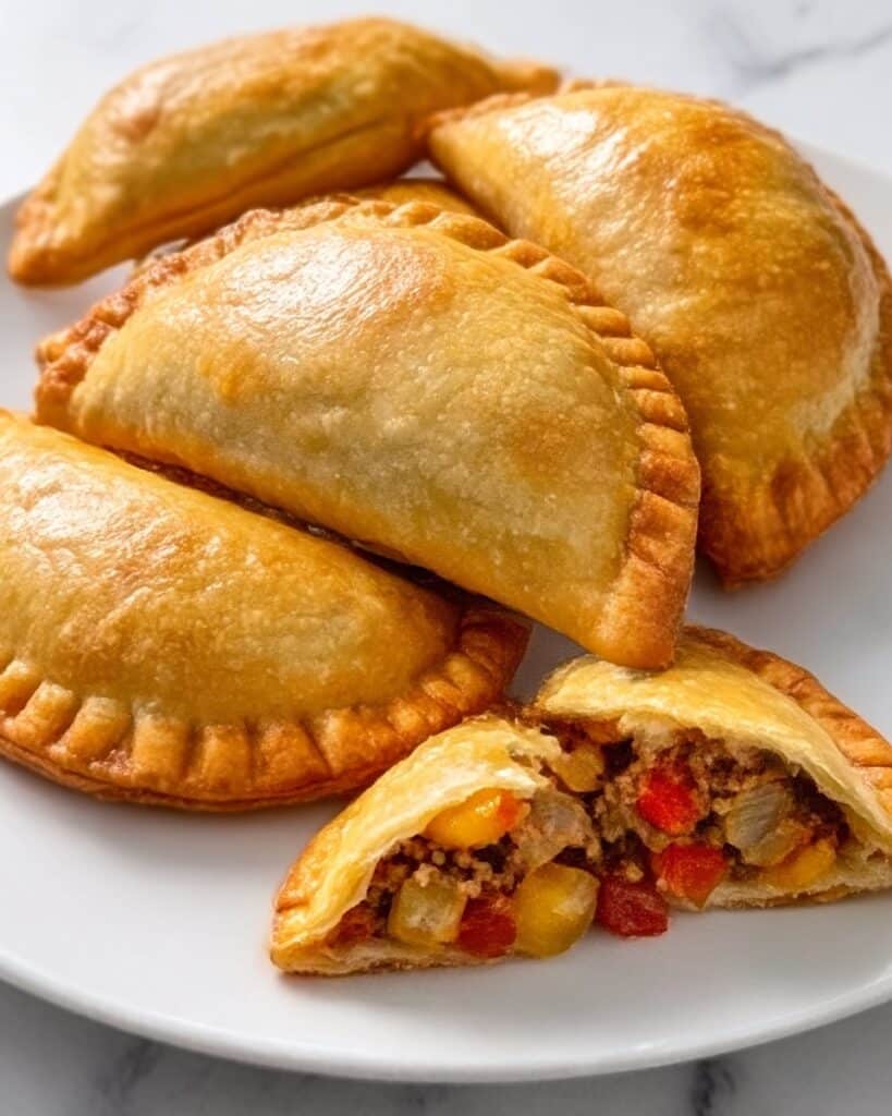 Classic Empanadas with Ground Beef or Chicken Recipe