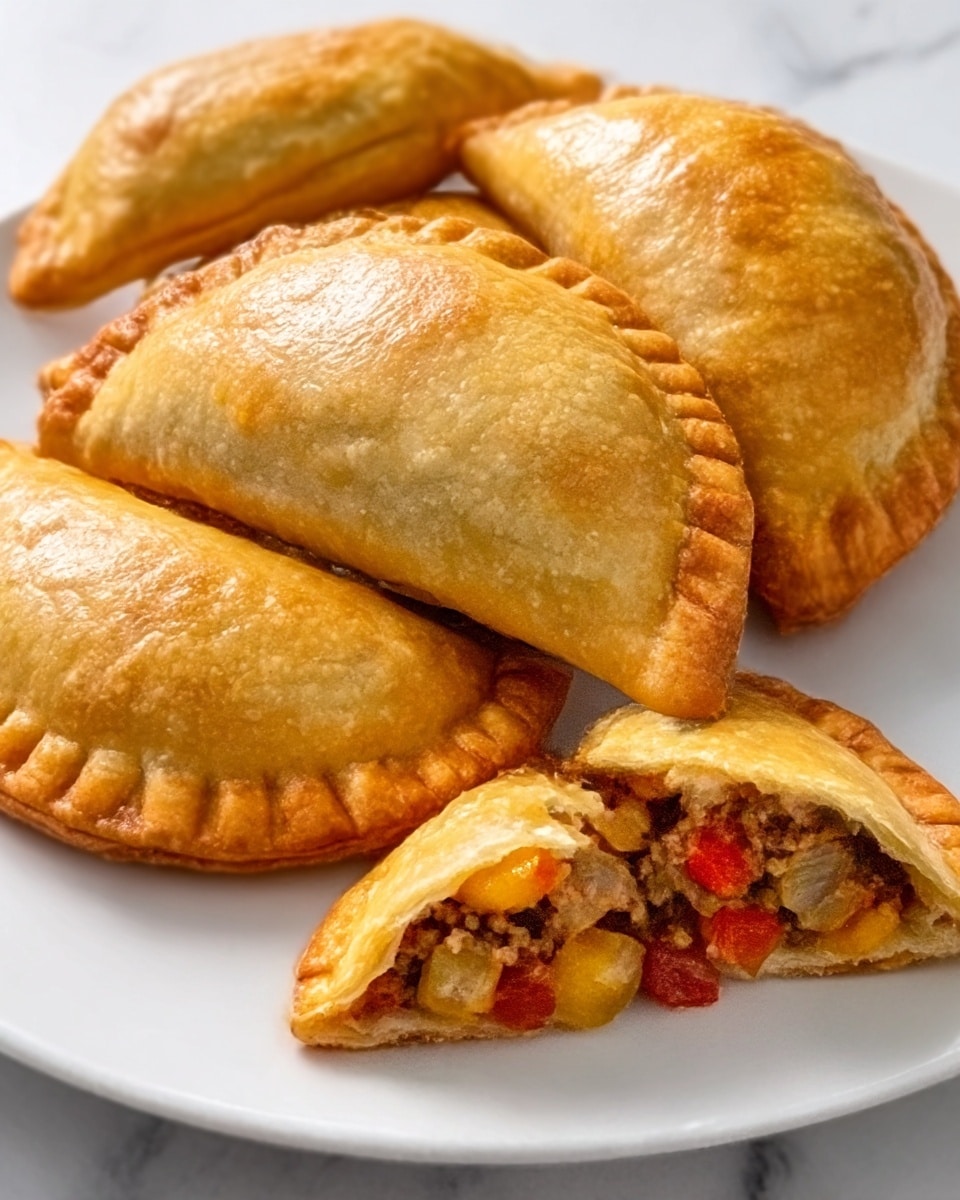 Classic Empanadas with Ground Beef or Chicken Recipe - Recipe Image
