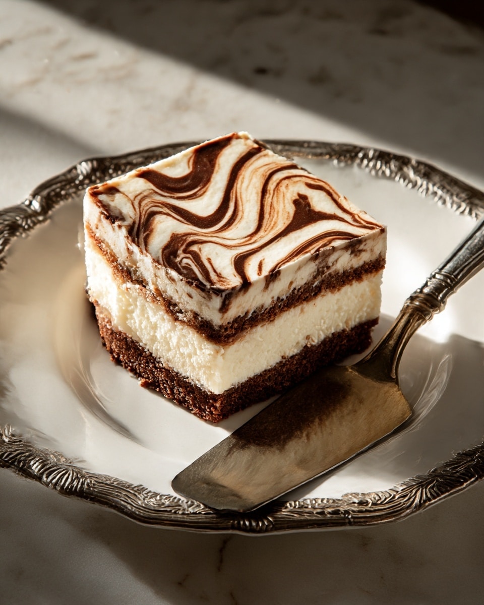 Zebra Semifreddo Recipe - Recipe Image
