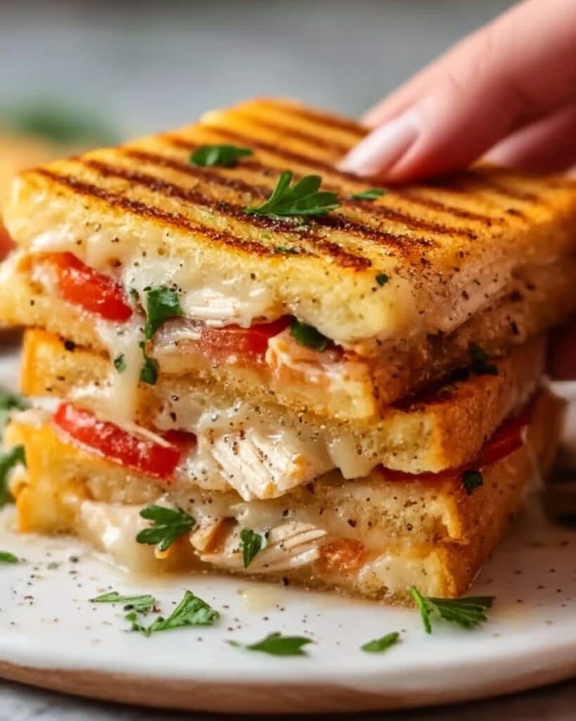 Best Honey Pepper Chicken Panini Pasta Recipe