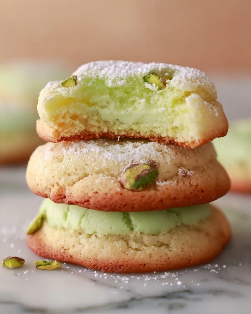 Pistachio Pudding Cookies Recipe