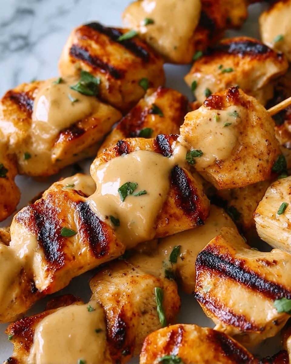 Bang Bang Chicken Skewers Recipe - Recipe Image