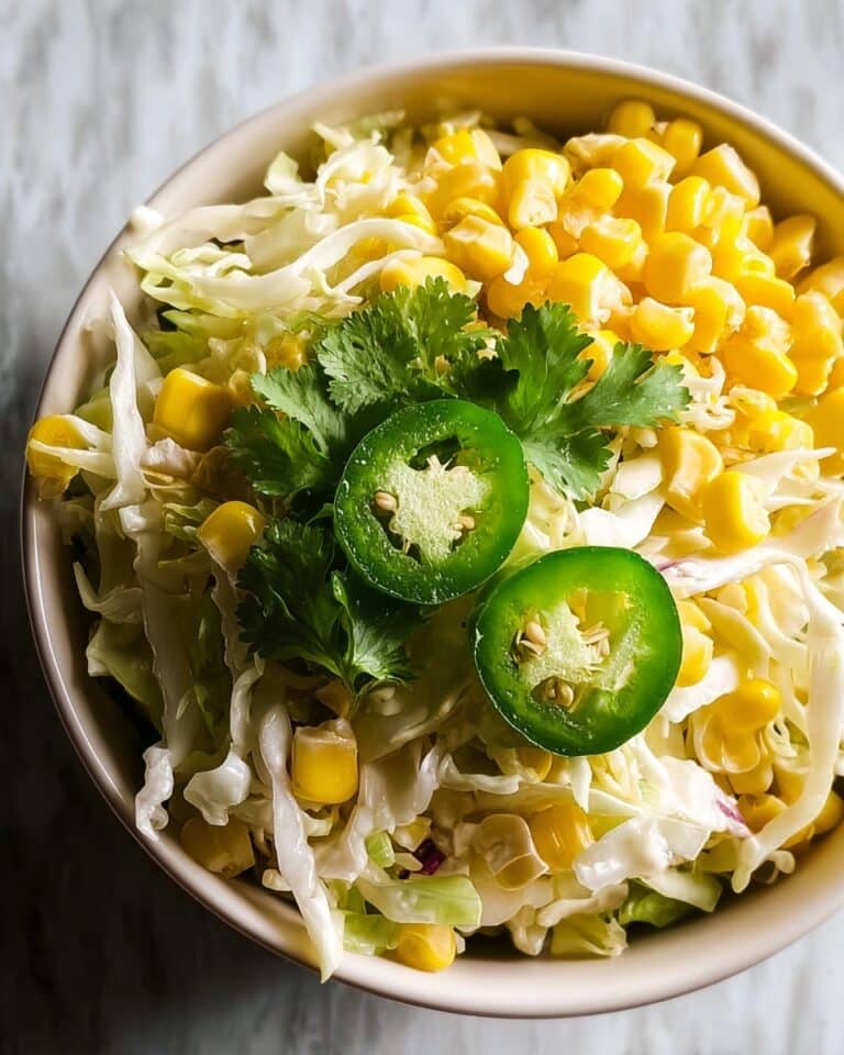 Jalapeño Corn Coleslaw Recipe