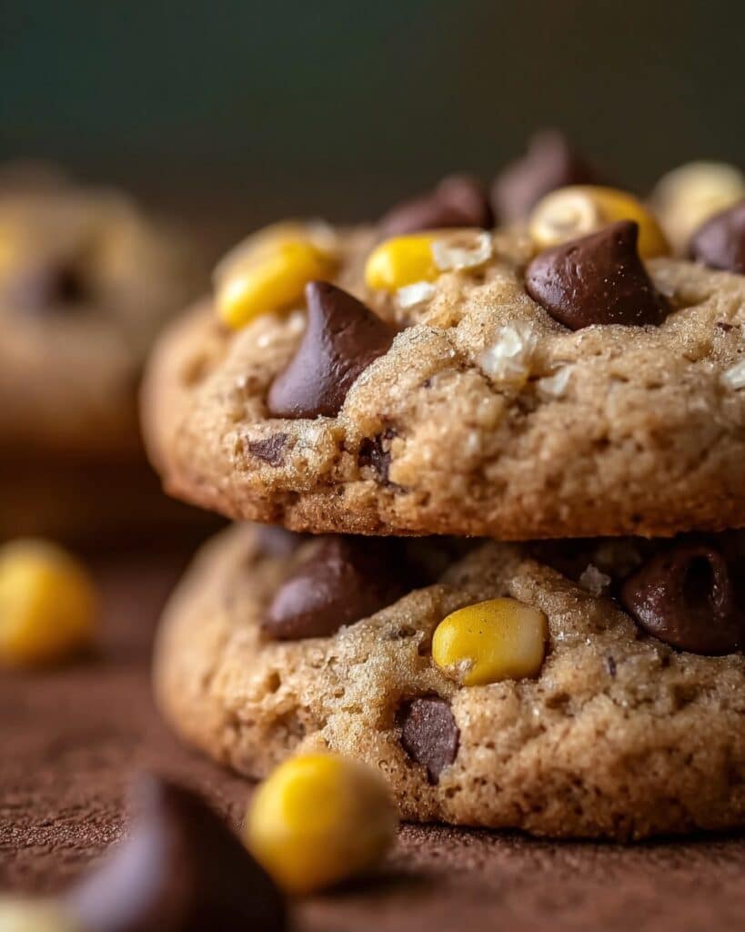 Caramel Corn Chocolate Chip Cookies Recipe