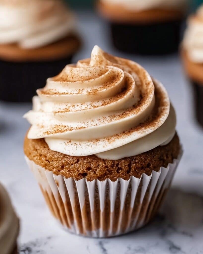 Vanilla Chai Pumpkin Spice Latte Cupcakes Recipe