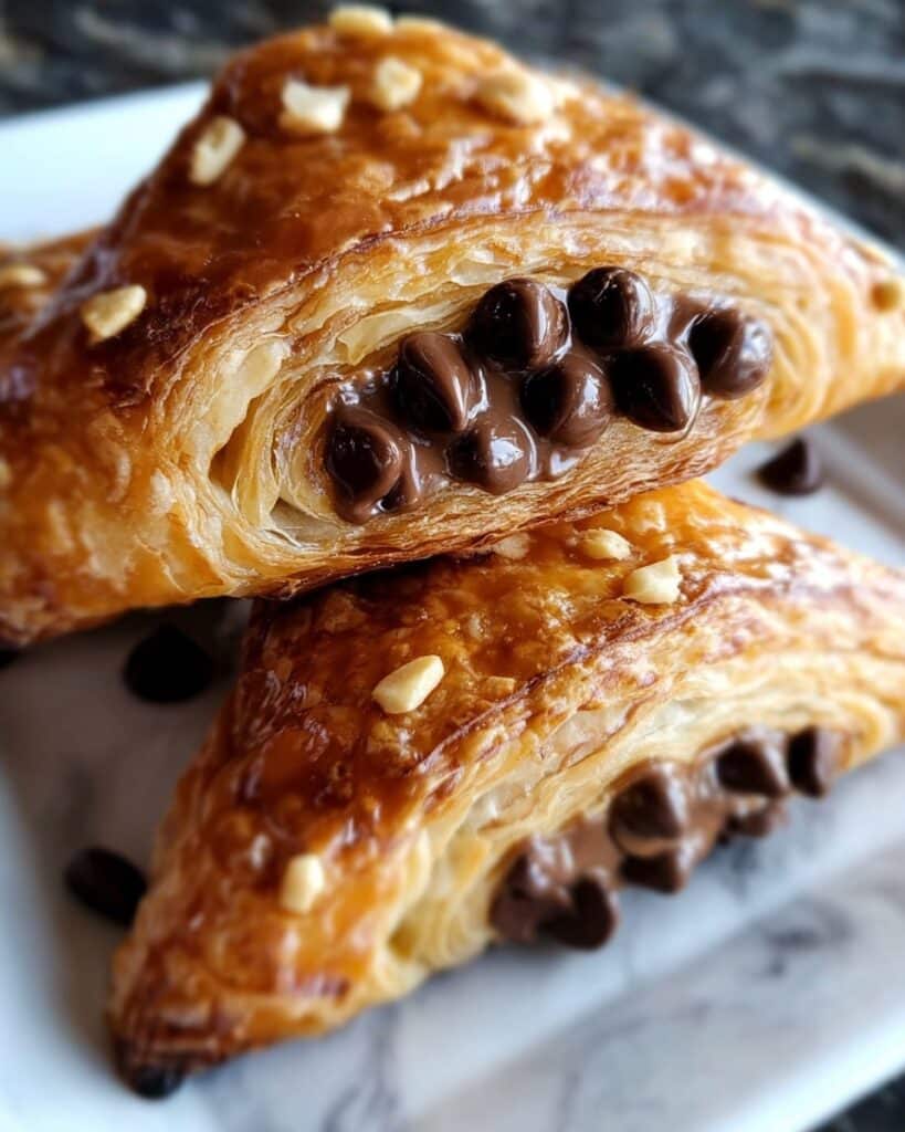 Chocolate Chip Cookie Dough Turnovers Recipe