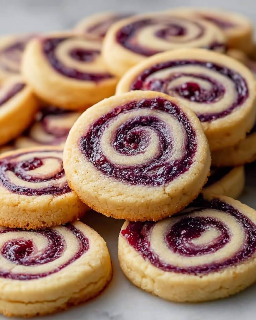 Blueberry Cheesecake Swirl Cookies Recipe